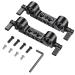 SmallRig Super Lightweight 15mm Railblock, 15mm Rod Clamp with 1/4"-20 Thread for Sony for Canon and Other 15mm DSLR Camera Rig Shoulder Support Rail System, Pack of 2 - 2061 2pcs pack