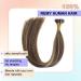 KOCONI 18 Brown Blonde Ombre Nano Ring Human Hair Extensions - Double Drawn Remy Hair, 50g - P4/27 - Buy Online on GoSupps.com