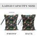 Waterproof Reusable Wet Dry Bag | Jungle Tropical Leaves Cheetah Print | Beach, Pool, Travel, Diapers | Makeup, Gym Clothes | Camping Accessories - Buy Online on GoSupps.com