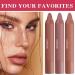 WYBLZPXZ 3Pcs Crayon Matte Lipstick Set - Nude, Waterproof & Long-Lasting - Buy Online on GoSupps.com