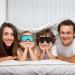 Kids 3D Memory Foam Sleep Mask Set - Adjustable Strap 3D Blindfolds in Black and Green - Travel and Home Use - Buy Online on GoSupps.com
