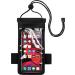 Cressi Unisex-Adult 7 Waterproof Floating Dry Phone Case - Black | International Shipping - Buy Online on GoSupps.com
