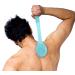Long-Handle Blue Bath/Shower Body Brush & Back Scrubber with Soft Bristles - Buy Online on GoSupps.com