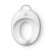 BABYBJORN Toilet Trainer, White/Gray, 1 Count (Pack of 1) White/Grey