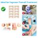 Ingrown Toenail Treatment - 100Pcs Breathable Corrector Patches & Strips | Pain-Free Nail Correction Durable Light Brown Stickers for Effective Ingrown Nail Care - Buy Online on GoSupps.com