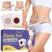30 pieces fast patch weight loss stickers abdomen slimming fat burning patch slimming fat burner pavement natural fat burner patch weight loss sticker belly patch 1 piece (30 pack) brown-2