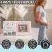 Baby First Scan Picture Frame - Ultrasound Image Frame Gifts for Expectant Mothers | Pregnancy Countdown Calendar - Buy Online on GoSupps.com