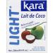KARA - Light Coconut Milk - Rich in taste - No Additive - Pack of 2 Bricks - 200ml each - Total 400ml