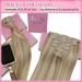 Youngsee Real Hair Extensions Clip - Thick Gold & Medium Blonde Clip-Ins 35 cm 120g (7 PCs) #16/25 #16/22 - Perfect for Volume & Length - Buy Online on GoSupps.com