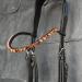 Happiness Horses Brown 'Wood' Head Straps with Glitter Stones | Curved Hand-Sewn Shetty Leather - Premium Quality Horse Accessories - Buy Online on GoSupps.com