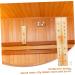 Doitool 15-Minute Sandwatch Timer - Wood Sauna Timer Hourglass for Home & Gym | Perfect 15-Minute Countdown for Sauna Sessions - Buy Online on GoSupps.com