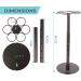Rotating Medal Display Rack - Sturdy Rotatable Holder for 24+ Medals | Adjustable Stand, Anti-Scratch Bottom - Buy Online on GoSupps.com