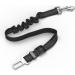 Zellar Dog Seat Belt 1 pack Adjustable Elastic Bungee Strong Durable Dog Car Harness Restraint With 360 Degree Swivel Attach Won't Twist black - Buy Online on GoSupps.com