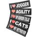 Interchangeable Patches 1 pair FRIENDLY Size: Small Black - Buy Online on GoSupps.com