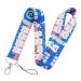Pinstant Dentist Dental Tooth Teeth Care Toothbrush Floss Mouthwash Toothpaste 17.7" Neck Lanyard Keychain Holder ID Badge Mobile Phone Pin Strap