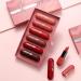 KIMIEYE 6Pcs Matte Lipstick Set B | Long Lasting, Moisturizing, Waterproof | Smooth Texture, Matte Finish | Up to 24 Hours Wear | 0.63oz - Buy Online on GoSupps.com