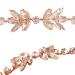 Handmade Bridal Hair Jewelry | Crystal Leaves Hair Band for Weddings Anniversaries & Valentine's Day - Rose Gold - Buy Online on GoSupps.com