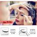 LSTHK False Eyelashes 5 Pairs of 3D Fake Lashes Natural Look Colourful False Eyelashes Fluffy False Eyelashes for Work Dating Party Cosplay (Purple) - Buy Online on GoSupps.com