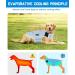 Pecute Dog Cooling Vest XL Blue - Summer Cooling Coat for Dogs, Sun Protection, 5-Layer Evaporation Cooling, Breathable Mesh, Adjustable Straps - Buy Online on GoSupps.com