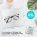 Premoistened Lens and Glass Cleaning Wipes - Portable Travel Cleaner for Glasses  Camera  Cell Phone  Smartphone  and Tablet - Disposable  Quick Drying  Streak Free - Individually Wrapped  Pack of 200 - Buy Online on GoSupps.com