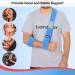 Supregear Adjustable Lightweight Arm Sling | Shoulder Immobilizer Support for Injured Arm | Breathable Medical Shoulder Support - Blue - 180cm - Buy Online on GoSupps.com