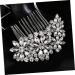 Housoutil Comb Rhinestone Headpiece Wedding Hair Clip Rhinestone Hair Clip Bridal Hair Clip Rhinestone Hair Accessories Wedding Veils Pearl Tiara Bride Hair up Rhinestones - Buy Online on GoSupps.com