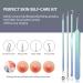 Menoly 10Pcs Blackhead Remover Tool Kit - Pimple Extractor Acne Tools with Leather Bag - Buy Online on GoSupps.com