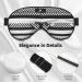 Black White Stripe Ultra-Soft Light-Blocking Eye Mask for Comfort & Restful Sleep - International Shipping - Buy Online on GoSupps.com