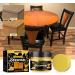 Natural Beeswax Cleaner - 80g Traditional Seasoning Beeswax Furniture Conditioner Furniture Cleaner and Polish with 1 Sponge Wood Scratch Repair Wax for Wood Doors Tables Cabinets Hixip - Buy Online on GoSupps.com