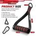HPYGN Exercise Handle Replacement for Pilates, Yoga, Strength Training - Red Home Gym Handle - Buy Online on GoSupps.com