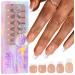 TQUXNGA Natural and Stylish French Manicure Nail Tips with Different Sizes Nail Art Tools and Accessories YS09 - Buy Online on GoSupps.com