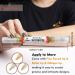 SUIUBUY Scorch Pen Marker - 4 PCS Chemical Wood Burner Set for Crafts - Versatile Kit with Fine Round, Bullet, and Oblique Tip - Buy Online on GoSupps.com