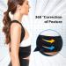 Full Back for Men Women & Teens Back Brace for Upper Posture Trainer Adjustable Back Support for Posture Or Body Correction and Neck and Shoulder Relieves Pain - Buy Online on GoSupps.com
