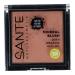 Sante natural cosmetics mineral blush 02 coral bronze natural blush with silky-soft texture gives natural freshness and set radiant color accents with valuable organic aca oil vegan 5 g