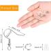 600pcs Stainless Steel Earring Hooks French Ear Wire Kit with Silicone Backs & Jump Rings - Buy Online on GoSupps.com