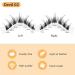 D Curl Cluster Lashes Kit - 14 Pairs / 196 PCS DIY Eyelash Extension Segments (Devil 02-D) - Buy Online on GoSupps.com