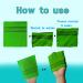 Korean Exfoliating Washcloth for Bath - Asian Body Scrub Mitt (2green 2red) | NOPIGO - Buy Online on GoSupps.com