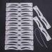 12PCS Eyebrow Shaping Tool Kits with Elastic Fixing Strap Silicone Material for Eyebrow Shapes (As Shown)