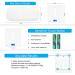 KAZETEC Pet & Baby Scale - Digital Multi-Function Toddler & Adult Weight Scale, Max 220lb60cm, Accurate آ±10g, KGLBOZ - Buy Online on GoSupps.com