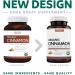 Organic USDA Ceylon Cinnamon Tablets - 1000mg per Serving - Natural Bark Supplement for Support - 120 Count - Buy Online on GoSupps.com