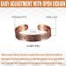 Pure Copper Magnetic Therapy Bracelet for Men - Relieve Arthritis & Carpal Tunnel Pain - Buy Online on GoSupps.com