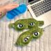 Masque Pour Les Yeux De Grenouille Masque De Sommeil Dr le De Grenouille | Couvre-visage Pour L s Yeu Du Sommeil - asque Pour Les Yeux Amusant En Peluche Douce Avec Pochette En Gel Rafra chissa - Buy Online on GoSupps.com