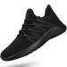 Feethit Mens Slip On Running Shoes Breathable Lightweight Comfortable Fashion Non Slip Sneakers for Men 10.5 New Black05
