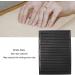 Stylus Braille Slate Braille Slate 27 Lines 30 Cells Black Plastic Braille Writing Slate with Stylus for Blind - Buy Online on GoSupps.com