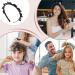 Bangs Hairstyle Hairpin Headband Fashion Braided Headbands Elegant Double Layer Plait Hair Tool For Women Girls - Buy Online on GoSupps.com