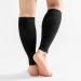 Buy 20-30mmHg Calf Compression Sleeves for Men & Women | Leg Support & Shin Splint Pain Relief - Black Medium - Buy Online on GoSupps.com