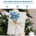 DECHOUS 30 Pcs Berry Bunch Cuttings Diy Berry Decor Holly Berries for Crafts Xmas Decoration Christmas Holly Berries Faux Red Berries Christmas Tree Decorations Artificial Reward Plastic Bluex5pcs 30x10cmx5pcs - Buy Online on GoSupps.com