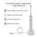 Over The Sea Sonic Bluetooth Toothbrush: 5 Modes, App Control, Smart Timer, Wireless Charging, Portable Power Toothbrush with 2 Replacement Brush Heads (White) - Buy Online on GoSupps.com