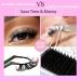 10 Pairs 3D Russian False Eyelashes - Natural Look Curly Cat Eye D Curl 808 | Wispy Volume Lashes for Stunning Eyes - Buy Online on GoSupps.com
