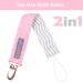 Pacifier Metal Clip (4 Pack) for Babies, Infants, Toddlers - Modern Unisex Pacifier Holder for Binky, Soothie, Toys - Lightweight Baby Accessory - Pink Girl Pack - Buy Online on GoSupps.com